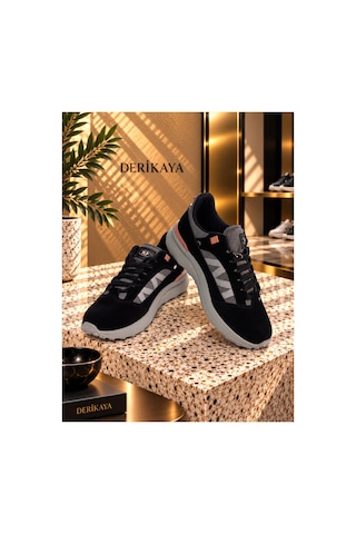 Derikaya Kadın Rahat Günlük Sneaker Ayakkabı siyah