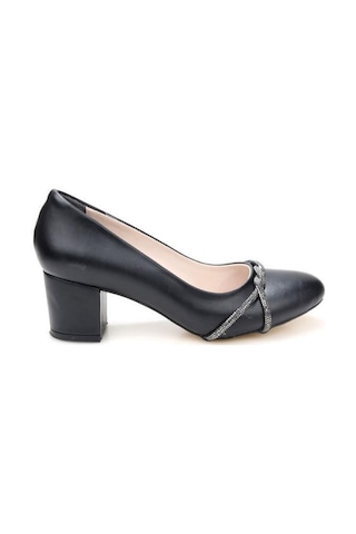 Papuçcity Blnr 03164 5,5 Cm Topuklu Kadın Stiletto Ayakkabı siyah