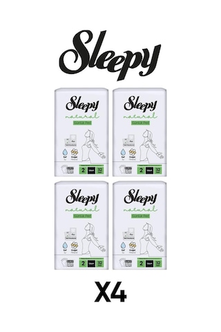 Sleepy Natural Ultra Hassas Günlük Ped No:2 Uzun 32x4 128'li