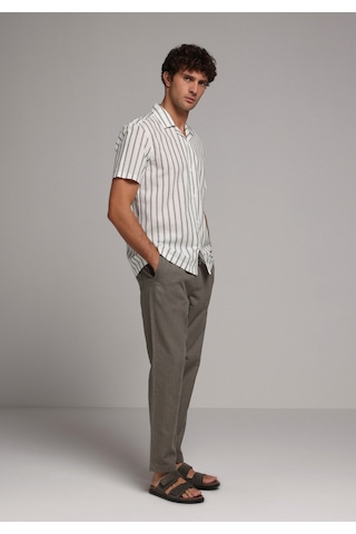 Colin's Colins Regular Fit Orta Bel Düz Paça Erkek Yeşil Pantolon Cl1078470 Q1.v2 Sag Çok Renkli