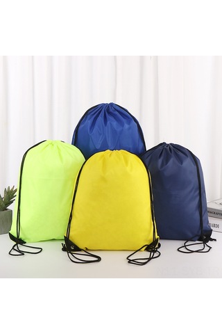 Symbee Pembe Nylon Sırt Çantası, Su Geçirmez Depolama Çantası, Logo Özelleştirilebilir, Günlük Kullanım İçin Kolay Kullanıma Uygun Pembe