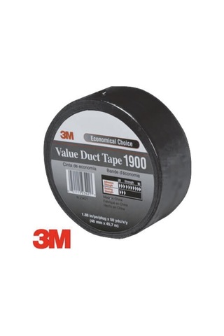3m 1900 50mm 50mt Siyah Bez Bant