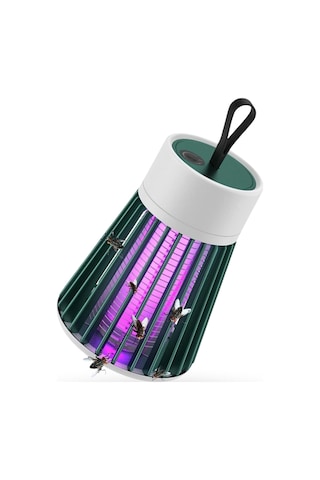 Büro Ev Ofis Yazlık İçin Şarjlı Uv Işıklı İç Dış Mekan Haşere Sivrisinek Sinek Kovucu Gece Lambası