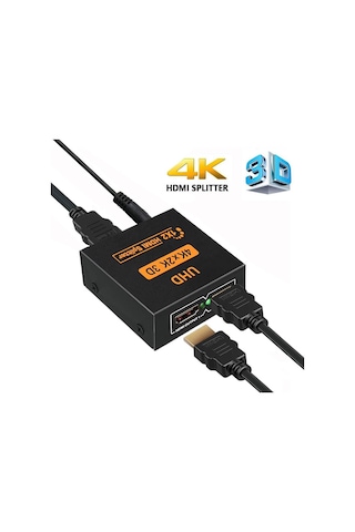 4435 2 Port Uhd 4k Hdmi Switch Ekran Monitör Splitter Çoklayıcı