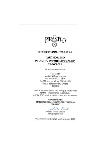 Pirastro Chromcor Set Keman Teli 319020