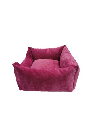 Zishhome Rosa Büyük Pet Kedi & Köpek Yatağı 60 x 60 x 60 CM