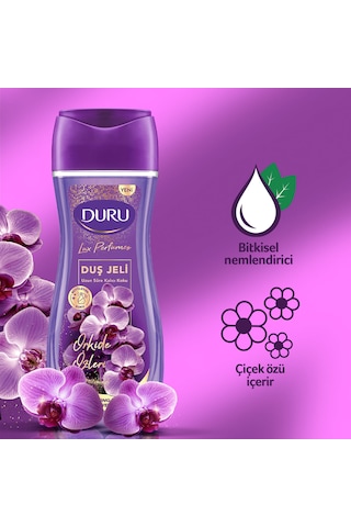 Duru Lux Perfumes Orkide Duş Jeli 4x450 Ml Diğer