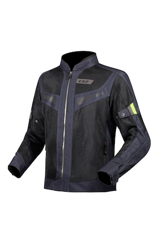 Ls2 Blade Air Mavi-neon Sarı Yazlık Motosiklet Montu