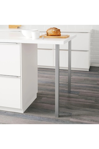 Ikea Beyaz Sağlam Yemek Masası - Ayak