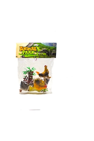 Oyuncak Çiftlik Hayvanları Kümes Hayvanları Çitli Set 13 Parça