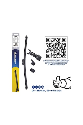 Michelin Easyclıp™ Mcr401 40 CM 1 Adet Universal Muz Tipi Arka Silecek