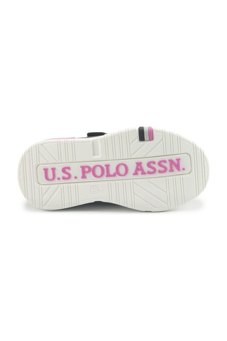 U.s. Polo Assn. Uttes Jr 5pr Siyah Kız Çocuk Sneaker Siyah-fusya