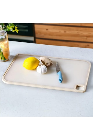 Fika Kesme Tahtası Büyük 305 445 9 Mm Bej