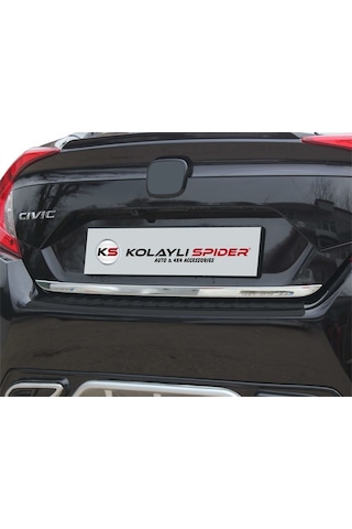 Honda Civic 10 Bagaj Alt Çıta Krom 2016 Ve Sonrası