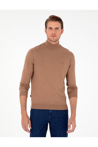 Pierre Cardin Erkek Camel Melanj Kazak /triko 50296614-vr122 Camel Melanj