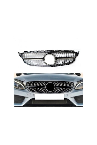 Mercedes W205 Diamond Panjur - Gri 2019+ C Serisi