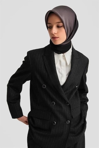 Armine Simli Ceket 24k5721 Siyah Siyah