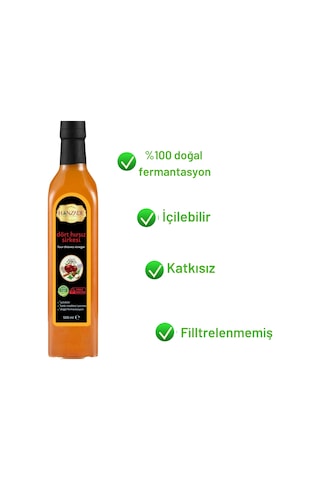 Hanzade Bitkisel Dört Sirkesi 2 x 500 ML