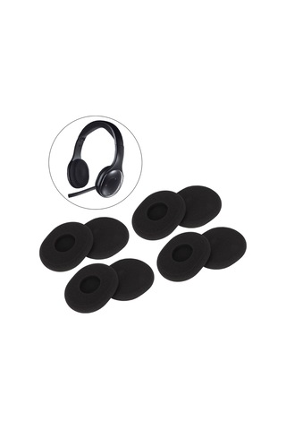 Qingmipy Logitech H800 Kulaklık İçin Yumuşak Hafıza Köpük Kulaklık Yastıkları - Gürültü Engelleme, Konforlu Kullanim, 8 Adet Diğer