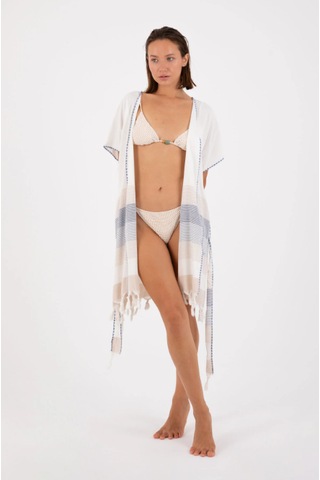 Trendol Fashıon Lıfee - Kimono - Peştemal Kimono - Mikanos Kimono Beyaz Trendol Fashıon Lıfee - Kimono - Peştemal Kimono - Mikanos Kimono Beyaz