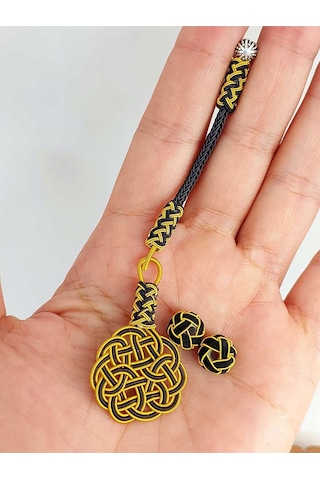 Bakır El İşi Kazaz Püskül & 2 Habbeli Takım 52014 Çok REnkli