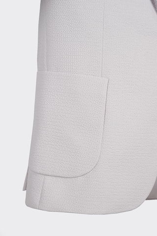 Gri Casual Slim Fit Bi-stretch Ceket Gri