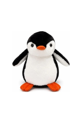 30 Cm Penguen Peluş Oyuncak Yastık Sevimli Penguen Peluş Oyuncak Beyaz - Siyah
