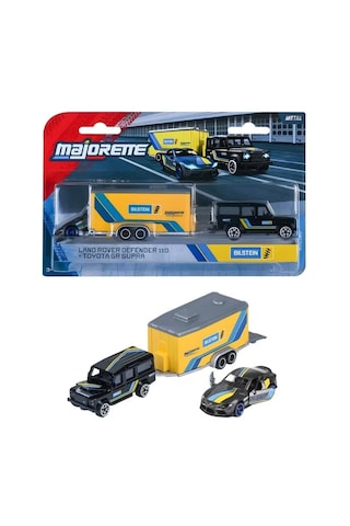 Majorette Land Rover Defender 110 Toyota Gr Supra 1:64