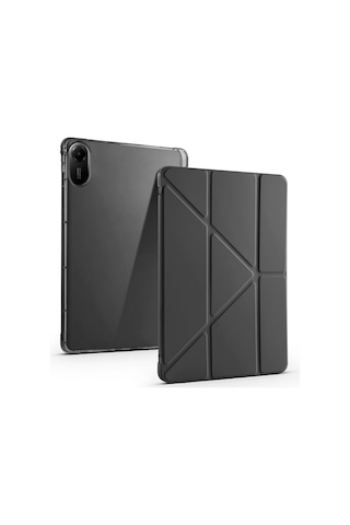 Xiaomi Redmi Pad 2 Kılıf Zore Tri Folding Kalem Bölmeli Standlı Kılıf Kapaklı Kılıf