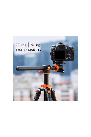 K&f Concept - Sa254t2 185cm Alüminyum Kompakt Tripod Kf09.090