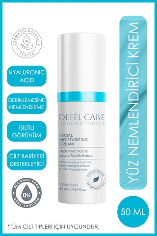 Defel Care Dolgunluk Veren Yoğun Nemlendirici Yüz Kremi 50 ML