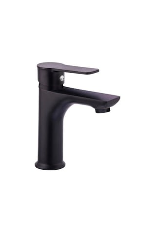 Faumix Set401 Siyah Mutfak Lavabo Banyo Bataryası +Duş Seti