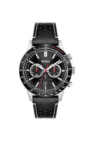 Hugo Boss HB1513920 Deri Siyah 44 mm Erkek Kol Saati