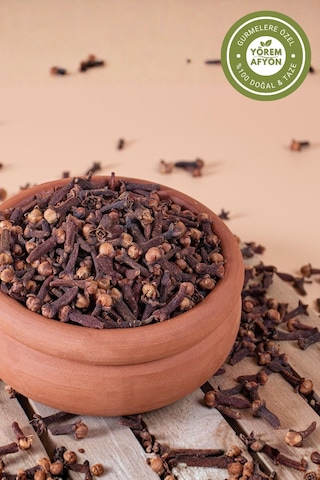 Yörem Afyon Isparta Yöresinden Seçkin Hasat Yağı Alınmamış Hakiki Tane Karanfil Syzygium Aromaticum 33gr.
