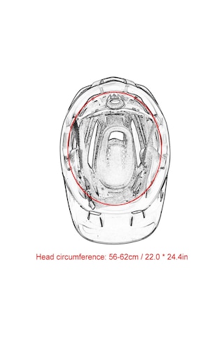 Lixada Jc-006 Dağ Bisikleti Kaskı Beyaz