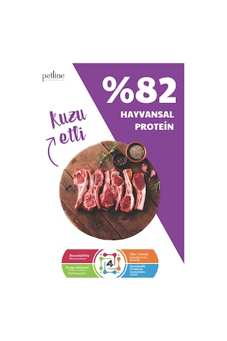 Petline Puppy Kids Kuzu Etli Yavru Kuru Köpek Maması 2 x 3 KG