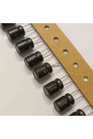 Ekm4725lekm0620 47mf 25v 8.5x12.5 Elko Kondansatör 150 Adet