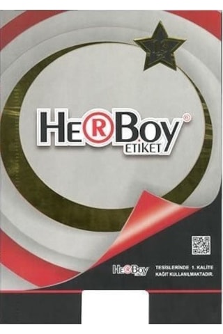 Herboy Hb-1374 105mmx74mm Beyaz Laser Etiket