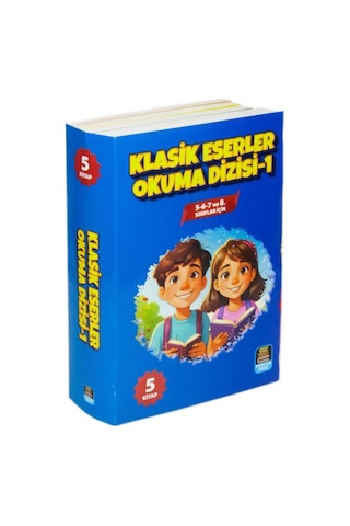 Klasik Eserler Okuma Dizisi-1 5 Kitap Set 5-6-7 Ve 8. Sınıfl...