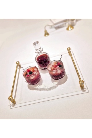 Agbtrend Kıng -L- Tray Dekorasyon Ve Sunum Tepsisi Çok Renkli