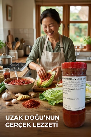 Kimchi Sos Ançuezli Ve Acı Biberli 430 G