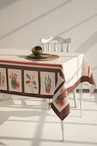 Ays Home Modern Desen Yemek Masası Örtüsü
