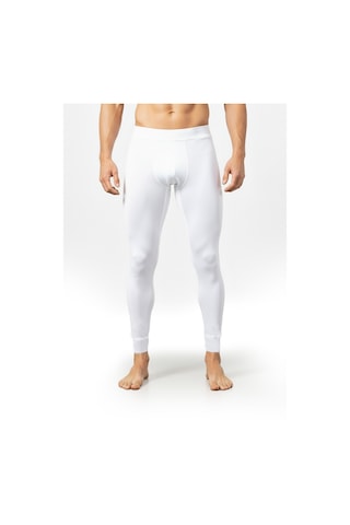 Deepsea Unisex Beyaz Dar Kesim Termal Performans Taytı Soğuk Havalar & Spor Kullanımı 2607073 Beyaz
