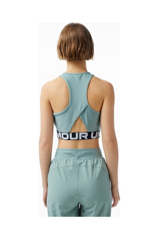 Under Armour Heatgear Rib Kadın Yeşil Bra 1388694