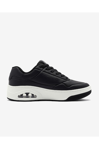 Skechers Uno Court Erkek Siyah Sneakers 183145 Blk Siyah