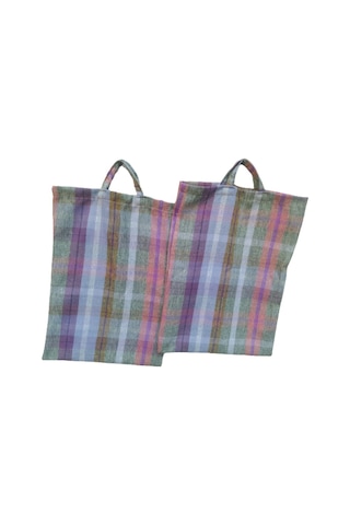 Bengi Pazar Çantası 2 Adet Döşemelik Kumaş Desenli 30 Kg Taşıma (501132518)