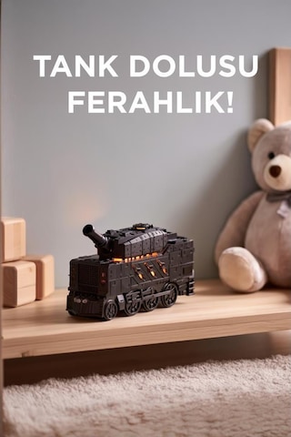 Hava Nemlendiricisi Led Işıklı Aroma Difüzör Tank Tasarım Kumandali Ultrasonik 300 Ml