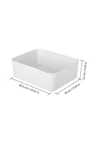 Kosona Ev İçin Plastik Giyim Saklama Kutusu - Gömlek, Pantolon, İç Giyim Düzenleyici - Toz Koruyucu, Kullanıma Kolay, Dayanıklı Malzeme Diğer