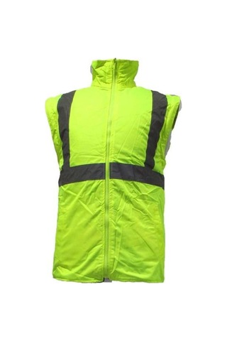 Oxford 2+1 Polarlı Yelek Mont Yeşil