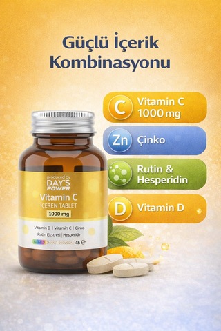 Day's Power C Vitamini 30 Kapsül